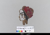 藏品(中國湖北皮影戲偶頭-生)的圖片